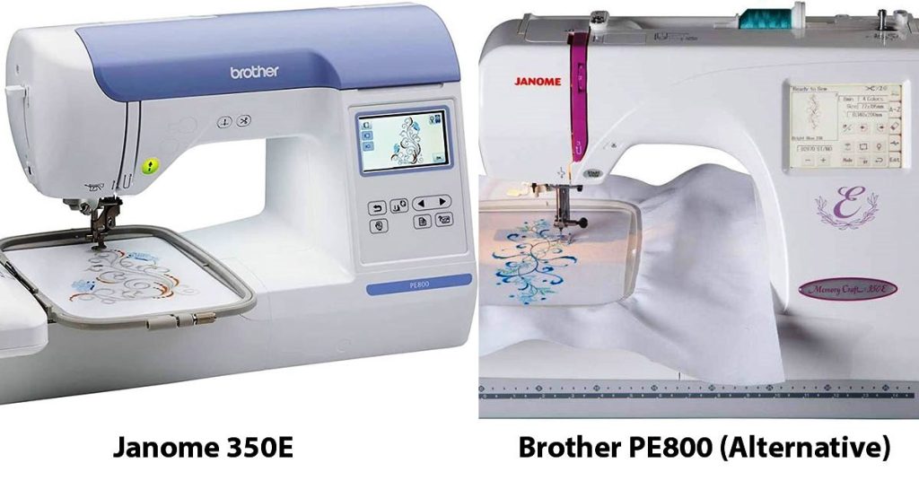 Analyzing the Janome 350E Embroidery Machine: Dissecting Limitations: The Brother PE800 vs. Janome 350E Embroidery Machine Face-off