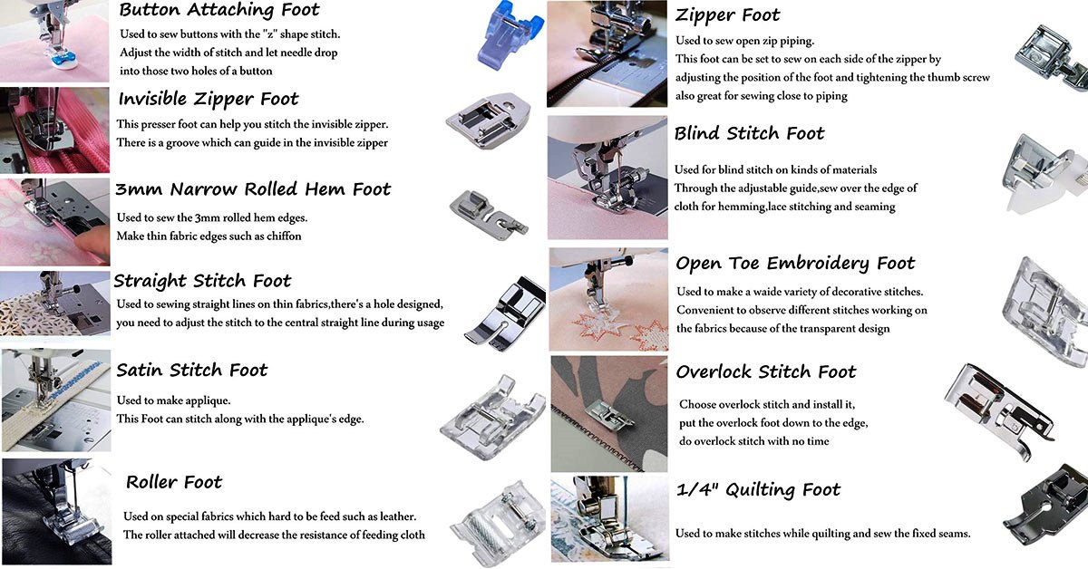 Brother Sewing Machine Feet and Feet Guide: Mastering Essential Attachments