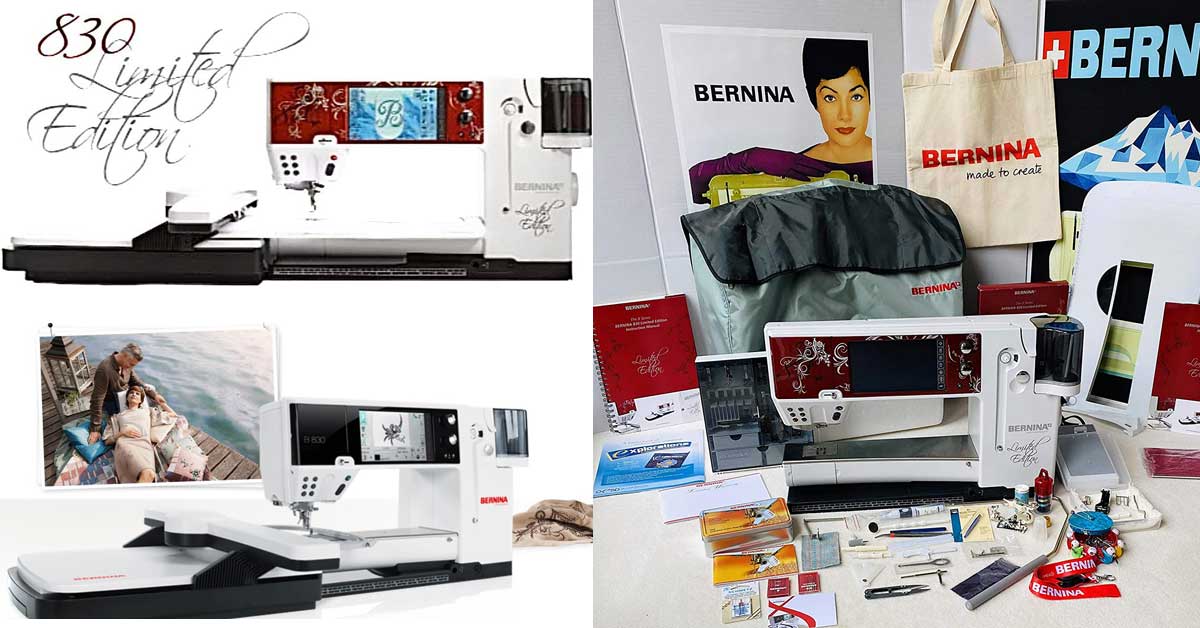 Reviews on Bernina 830 Embroidery and Sewing Machine