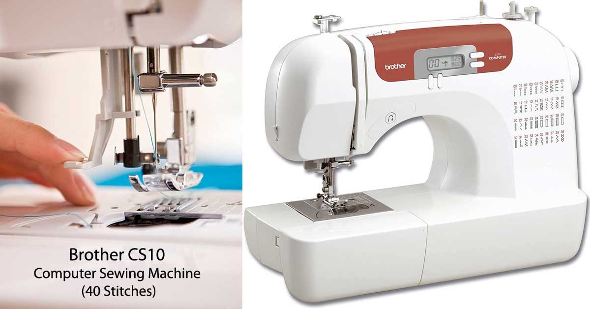Brother CS10 computer sewing machine review | Capable of 40 stitch functions