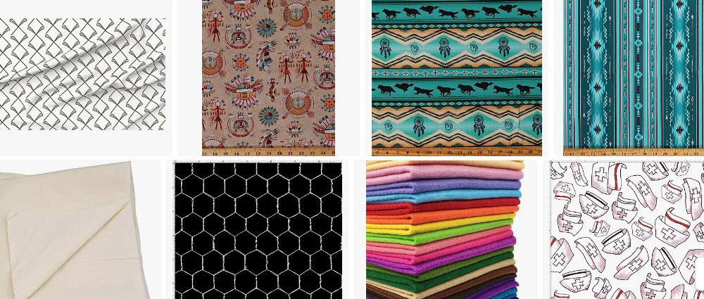 American cotton fabric