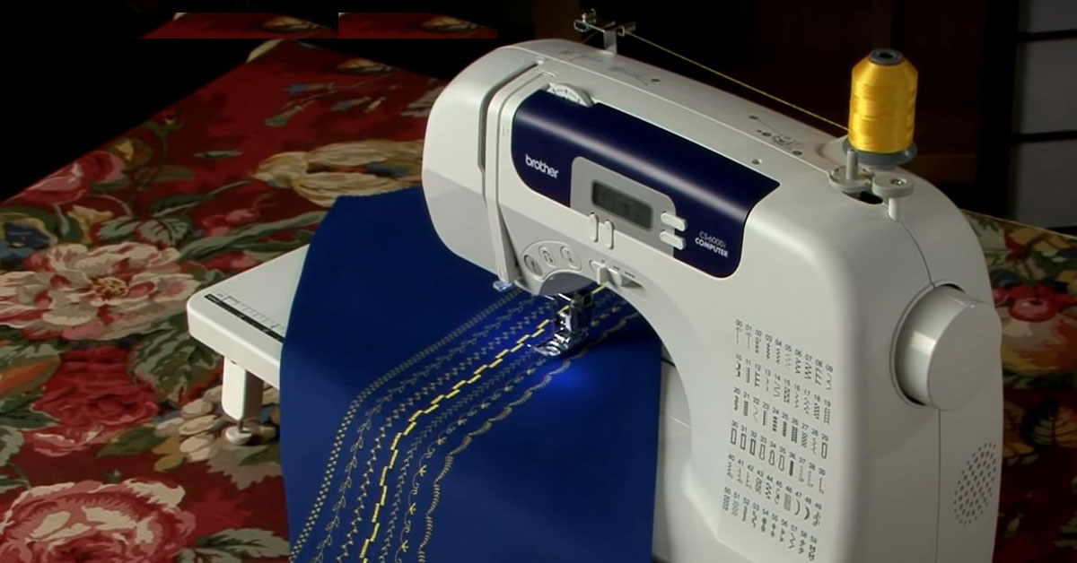 How to Thread Your Computerized Sewing Machine - Easy 7 Steps!