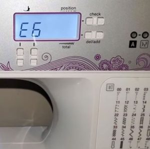 What Does E6 Mean on a Brother Sewing Machine?